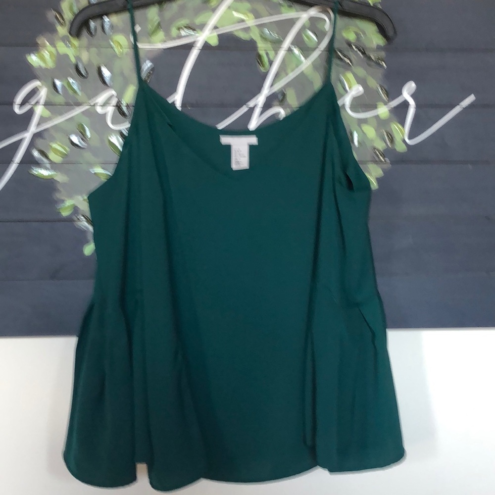 H&M green blouse.